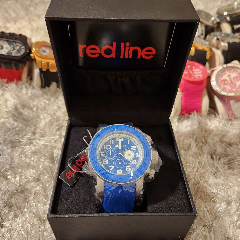 AUTHENTIC RED LINE "Compressor" Wristwatches